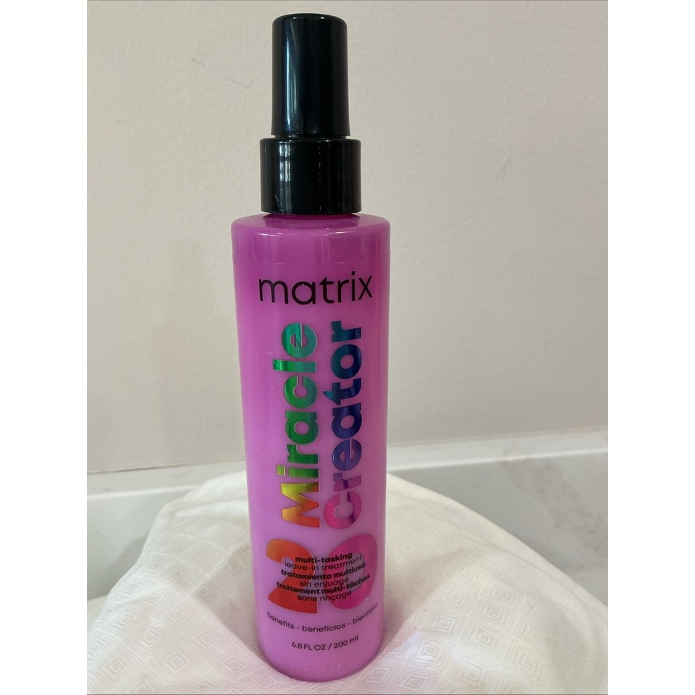 Matrix Miracle Creator 20 Multi-Tasking Leave-In Treatment Spray 6.8oz New